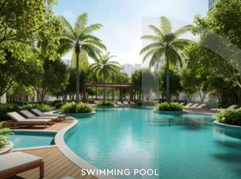 Swimming pool (artistic impression)