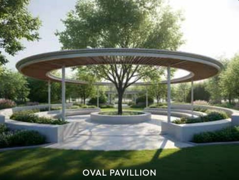 Walkway and sit-outs